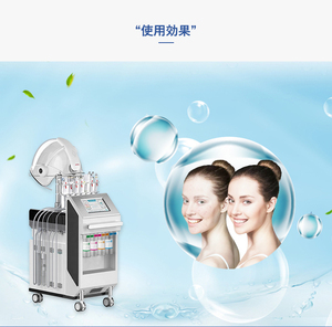 Più caldo H2O2 spazio ossigeno 10 in 1 macchina multifunzione facciale microdermoabrasione pelle del viso pulita Aqua Peel attrezzatura - Product Image 5