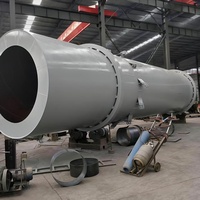 Ligne de production de sécheurs rotatifs directement de l'usine pour le séchage des déchets agricoles (coques de riz, paille, bagasse)