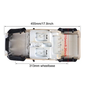 <span class=keywords><strong>Body</strong></span> Kit Plastik Keras Modifikasi 313mm Wrangler untuk Mobil <span class=keywords><strong>RC</strong></span> Crawler 1/10 Axiale SCX10 90046 90047 - Product Image 4