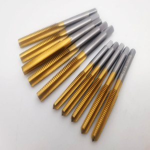 หัวก๊อกเกลียวสกรูเคลือบเหล็กความเร็วสูงชุบไทเทเนียม - Product Image 4