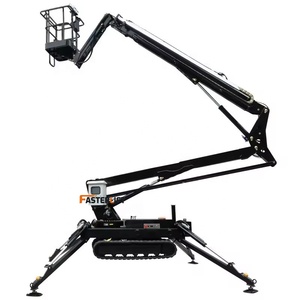 Plataforma Elevadora de Brazo Articulado sobre Orugas Ajustable FASTER <span class=keywords><strong>LIFT</strong></span> - Eléctrica/Gasolina/Diésel, Altura Máxima de 48.6 m, Alcance de 35 m para Exteriores - Product Image 3