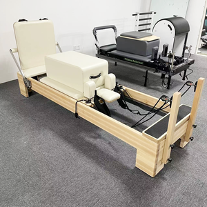 Máquina Reformer de Pilates en Oferta, Cama de Madera de Arce Ensamblable para Estudio Comercial, Reformer de Pilates de Madera - Product Image 2