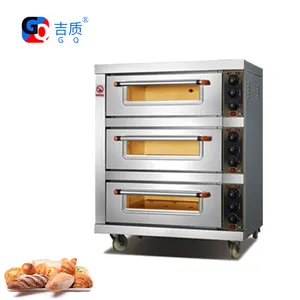 GQ-3-3D商用微波炉自动高品质时间温暖室内定时器不锈钢电动披萨烘焙烤箱烤面包机