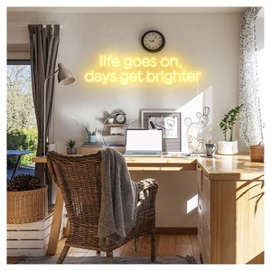 Por encargo de interior personalizado signo de montaje en pared bebé espejo acrílico Led neón signo - Product Image 5