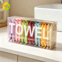Compressed Towel 14PCS Magic Towel Mini Towel Disposable Face Towel Biodegradable Compressed Face Towel Clean Towels for Face