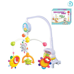 <span class=keywords><strong>Hochet</strong></span> électrique personnalisé <span class=keywords><strong>rotatif</strong></span> bébé lit cloche musicale mobiles pour lit bébé berceau musical mobile - Product Image 2