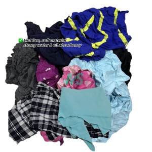 Chiffons de nettoyage industriels colorés, récupérés, multi-usages, en coton de haute qualité - Product Image 4