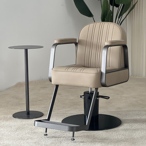 Takara Belmont ปั๊มไฮดรอลิก<span class=keywords><strong>เก้าอี้</strong></span>ตัดผมสีฟ้าปรับเอนได้ทำจากสเตนเลสสำหรับร้านเสริมสวยดีไซน์ใหม่2025 - Product Image 1