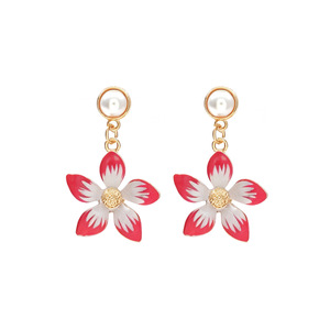 <span class=keywords><strong>Set</strong></span> Tre Pezzi di Gioielli Floreali Stile Europeo-Americano: Collana, Orecchini e Spilla con Perline a Fiore, Stile Pastorale Femminile, Regalo per Feste - Product Image 3