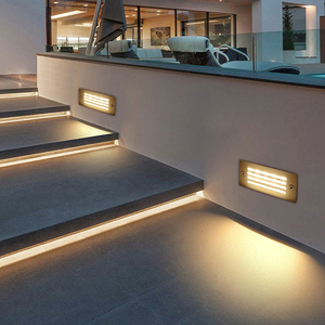 Lampe d'angle murale à LED étanche pour l'extérieur, éclairage de marches d'escalier, lampe LED encastrée - Product Image 3