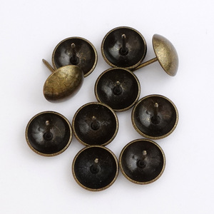 <b>Antique</b> Bronze Tacks 21x25mm Thickened Decorative Studs For <b>Sofa</b> Box Furniture Hardware - Product Image 3