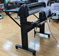Fabrieksnieuwe product GC-940DH Dual Blades Roll-to-Roll Crystal Vinyl Sticker snijplotter met volledige standaard