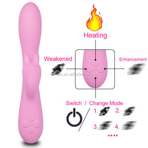 Sacknove Intelligente Automatische Verwarming Usb Oplaadbare 16 Speed Siliconen Clitoris G Spot Thuring Konijn Vibrator Seksspeeltjes - Product Image 6