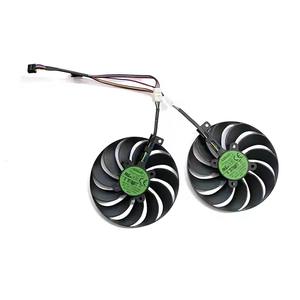 Nouveau ventilateur GPU 95MM 4PIN T129215SU FDC10U12S9-C RX5500XT adapté au refroidissement de la carte graphique Asus DUAL <span class=keywords><strong>RX5500</strong></span> <span class=keywords><strong>XT</strong></span> EVO OC - Product Image 2