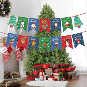 Nouveau joyeux noël joyeux ballons et bannières guirlande pour Noël Festival <span class=keywords><strong>de</strong></span> Noël maison <span class=keywords><strong>cheminée</strong></span> décorations <span class=keywords><strong>de</strong></span> fête <span class=keywords><strong>de</strong></span> jardin - Product Image 3