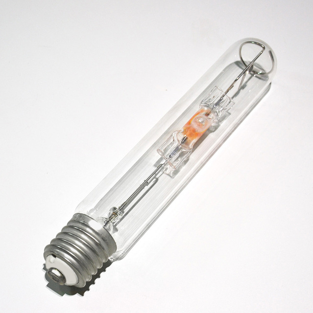 400W Tubular Metal Halide Lamp with E40 Base Green Red Yellow Colors Glass Material G12 and E39 Base Types