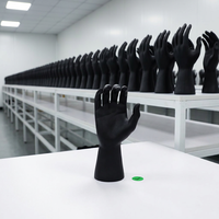 Présentoir de Bijoux en Forme de Main de Mannequin en PVC pour Magasin de Détail – Support pour Bagues, Bracelets, Montres et Gants – Accessoire de Vitrine