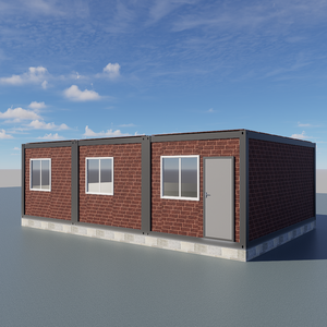 บ้าน20FT แบบสำเร็จรูปที่สร้างได้สำหรับห้องนอนตู้คอนเทนเนอร์บ้านสองชั้นแบบประกอบบ้านไก่เนื้อ - Product Image 4
