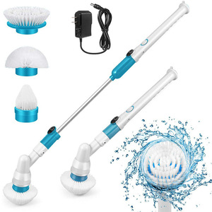 Điện làm sạch bàn chải điện quay Scrubber bàn chải điện phòng tắm làm sạch hộ gia đình làm sạch công cụ điện nhà vệ sinh bàn chải - Product Image 1