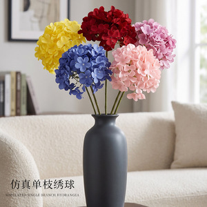 Bouquet d'hortensias artificiels Xinchengzhi 30cm-100cm, fleurs en soie pour décoration de mariage - Product Image 4