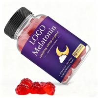 Bonbons gélifiés à la mélatonine personnalisables, complément alimentaire super-alimentaire pour le sommeil, pour enfants et adultes, favorise le bien-être, dosage adapté