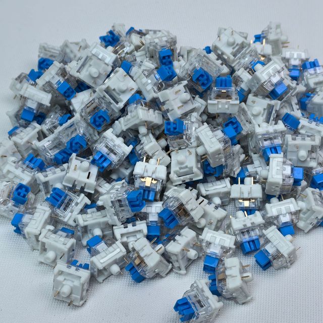 Stock Wholesale Mechanical Keyboard Blue Switch Customizable Hot-Swappable 3Pin Cross Switch for Keyboard Fidget Toy