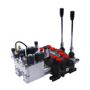 Nuevo Bloque Hidráulico de 15.8 GPM, 2-4 Bobinas, 24V/12V, Control Direccional Hidráulico de 1-12 Bancos - Product Image 3
