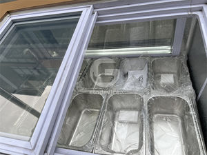 Usine Mobile Ice Cream Push Cart Congélateur Cart Ice Cream Mini Food Trick pour Snack Food Delivery - Product Image 5