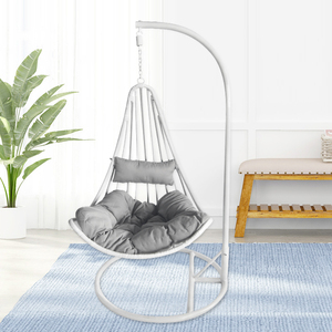 <span class=keywords><strong>Fauteuil</strong></span> <span class=keywords><strong>suspendu</strong></span> en rotin pour salon, chaise œuf pour adulte, chaise suspendue balançoire en gros - Product Image 5