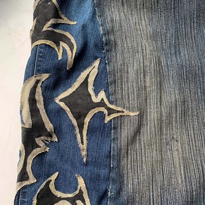 Di alta qualità Vintage personalizzato eco-friendly cotone pesante ampio italiano gamba larga giapponese cimosa dritta Denim <span class=keywords><strong>Jeans</strong></span> uomo - Product Image 3