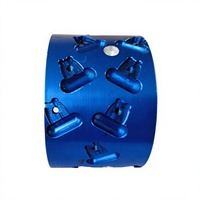 Prodotti Metallici Personalizzati CNC, Componenti in Alluminio Lavorati, Anodizzazione Blu, Personalizzazione in Serie Supportata, Produttore OEM Originale