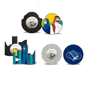 Pin de Metal esmaltado del Día Nacional de Arabia Saudita, insignia de solapa con imán de bandera 2030, broche del Día de la República saudita 91 - Product Image 4