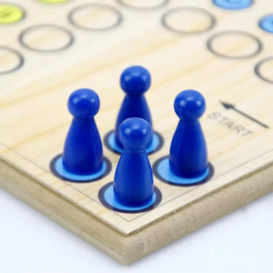 Juego <span class=keywords><strong>de</strong></span> Ajedrez y <span class=keywords><strong>Ludo</strong></span> Económico para Escritorio, Portátil, Interior, Juego Educativo y Divertido para Niños - Product Image 6
