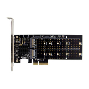 Carte d'extension de stockage <span class=keywords><strong>RAID</strong></span> M.2 PCIe <span class=keywords><strong>X2</strong></span>/6 Gbps pour serveur - En stock - Product Image 3