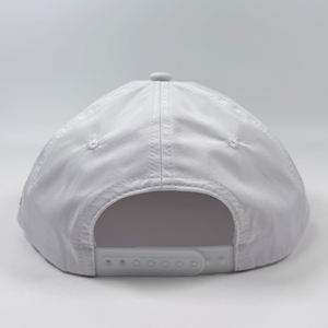 Cappello in corda verde di moda per gli ospiti personalizzato ricamato da Charleston con amore non strutturato 5 pannello bianco Snapback - Product Image 5