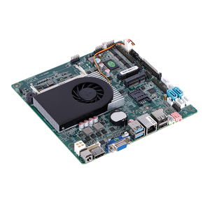 Placa Base ELSKY Mini ITX 2026 QM9400 Haswell de 4.ª Generación I5 4200U con DDR3-8G DC12V/19V MSATA Win10 2/6*COM - Product Image 1