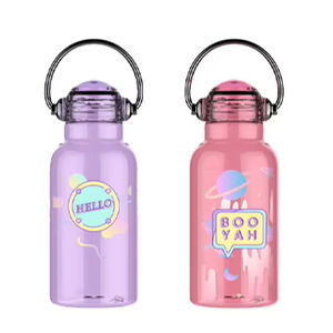 Vaso Deportivo Casual de Plástico Resistente a Altas Temperaturas con Cuerda, de Gran Capacidad (800 ml), para Niñas, Estilo Veraniego, para Coche, Venta al Por Mayor - Product Image 1