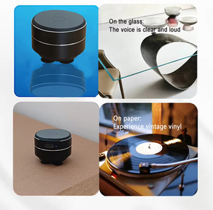 ลำโพงนำเสียงผ่านกระดูกแบบดูดแม่เหล็กขนาดเล็ก | เสียงสเตอริโอ TWS เพิ่มเสียงเบสสวมใส่ได้ออกแบบให้ IPX6โฮมเธียเตอร์แบบพกพา - Product Image 5