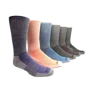 BY-N019男士登山袜100% 有机麻热袜子热冷天气重安全袜