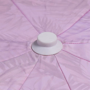 Sombrilla de playa con estampado de diseño moderno personalizado para muebles de exterior <span class=keywords><strong>en</strong></span> hoteles patios parques vacaciones <span class=keywords><strong>en</strong></span> <span class=keywords><strong>la</strong></span> playa - Product Image 4