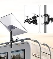 Support mural robuste en acier inoxydable pour antenne satellite Starlink Gen 3 V2