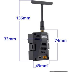 Radiomaster Ranger Micro 2.4GHz โมดูล elrs สำหรับ TX16S TX12 MKII ในหมวดโมดูลไร้สายและ RF - Product Image 4