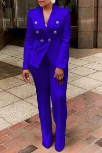 Nuovi arrivi completi eleganti da <span class=keywords><strong>donna</strong></span> in tinta unita completi da <span class=keywords><strong>donna</strong></span> <span class=keywords><strong>Blazer</strong></span> e pantaloni completi da <span class=keywords><strong>donna</strong></span> - Product Image 2