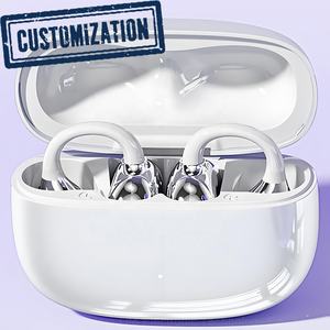 Audífonos Deportivos con Clip M159 OWS Personalizables, Material UV Brillante V6.0, Audífonos Inalámbricos con <span class=keywords><strong>Sonido</strong></span> Estéreo de Bajos y Pantalla LED - Product Image 1