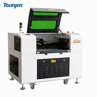 Machine de gravure et de découpe laser CNC CO2 haute précision 6040 avec contrôleur Ruida pour découpe de matériaux non métalliques et refroidissement par eau