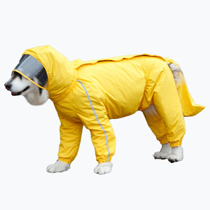 Imperméable pour chien à couverture intégrale bleu pour Alaskan Malamute, vêtements pour animaux de compagnie quatre saisons - Product Image 5