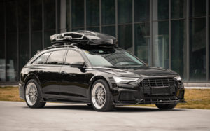 Ajuste perfecto fibra de carbono seca coche parachoques delantero labios delanteros para Audi <span class=keywords><strong>A6</strong></span> <span class=keywords><strong>Allroad</strong></span> 2019-2022 MC estilo parachoques labio delantero - Product Image 5