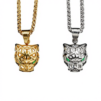Pendentif en acier inoxydable avec perles de zircon Valknut Mjolnir vintage, bijoux nordiques viking, collier marteau de Thor pour homme, cadeau