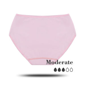 Personalizza mutandine mestruali rosa mutandine mestruali <span class=keywords><strong>Bio</strong></span> cotone <span class=keywords><strong>intimo</strong></span> periodo oeko-tex <span class=keywords><strong>intimo</strong></span> fisiologico mestruale femminile - Product Image 2