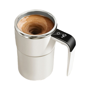 Mug de voyage à mélange automatique, affichage de la température - Parfait pour les protéines, le café et les modes de vie nomades - Product Image 1